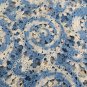 VINTAGE LINEN'S BLUE'S WHITES 9 pc Various  Battenberg Crochet Embroiled Arm Cov