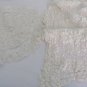 VINTAGE LINEN'S BLUE'S WHITES 9 pc Various  Battenberg Crochet Embroiled Arm Cov