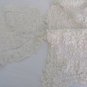 VINTAGE LINEN'S BLUE'S WHITES 9 pc Various  Battenberg Crochet Embroiled Arm Cov