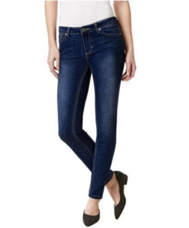 DAVID BITTON BUFFALO JEANS FRANCESCA Mid Rise Skinny INDIGO STRETCH NWT 2/26
