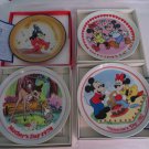 DISNEY SCHMID PLATES Fantasia MICKEY MINNIE Bambi Mothers Day Valentines Day