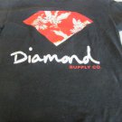 Diamond SUPPLY TEE BLACK SMALL TROPICAL
