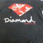 Diamond SUPPLY TEE BLACK SMALL TROPICAL