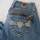 SANG REAL JEANS KING ROBERT 11  MISS ME MEK 26 X 32.5