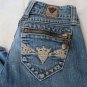 SANG REAL JEANS KING ROBERT 11  MISS ME MEK 26 X 32.5
