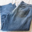 LUCKY BRAND JEANS CLASSIC RIDER CROP in ol sanur Size 10