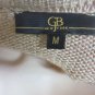 GJB NEW YORK Sweater Blouse Animal Print Medium NEW