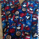 MARVEL FLEECE FLANNEL PAJAMA BOTTOMS Lounge Wear XXL 44-46 NEW Blue