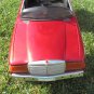 VINTAGE CAR 1980 Battery RARE Red Mercedes 650 J.S. Metal Repair Restore Parts