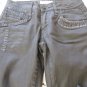 TAVERNITI JEANS BLACK COATED SKINNY Courtney 26 x 32