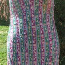 JILL STUART DRESS Silk Petite Multi Color Shift Sun Dress