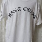 ELWOOD TEE East-coast 916 Graphic Short Sleeve White NWT