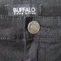 DAVID BITTON BUFFALO JEANS  Mid Rise Skinny STRETCH Black Ankle Grazer 8/29 NWT