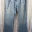 BKE BUCKLE ALEC Jeans Mens 34 L Distress Straight XBM306 Button Fly