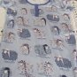 MUNKI MUNKI NITE-NITE Gown Blue Periwinkle Sheep NEW XS S