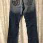 KIPPYS JEANS  Swarovski Crystals  27 X 31 &Acirc;&frac12;  STRAIGHT LEG