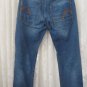 G-Star Raw Denim Men's Reese Classic Indigo Jeans 34 X 34 Organic Cotton Button