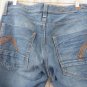 G-Star Raw Denim Men's Reese Classic Indigo Jeans 34 X 34 Organic Cotton Button