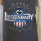 HARLEY DAVIDSON TEE Sleeveless Gray Medium Budke's Nebraska