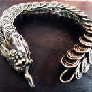 Silver coil dragon