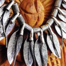 Leaves of Silver Necklace