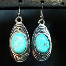 Turquoise Aztec Earrings