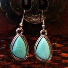 Simple turquoise earrings