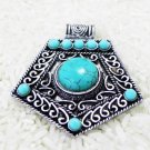 Kashgar Turquoise Pendant