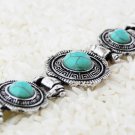 New Moon Aztec style turquoise Bracelet