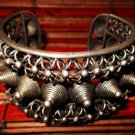 Ethnic Hmong tribal spike cuff bracelet