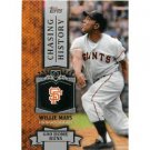 2013 Topps Chasing History #CH47 Willie Mays 2013 Topps Chasing History #CH47 Willie Mays