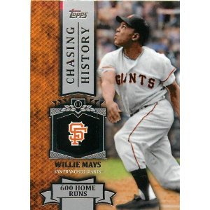 2013 Topps Chasing History #CH47 Willie Mays