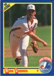 1990 Score 639 Mark Gardner RC
