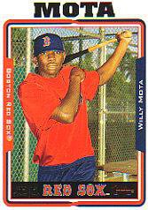 2005 Topps Update #279 Willy Mota FY RC