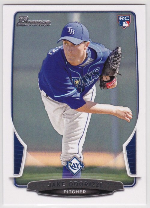 2013 Bowman #127 Jake Odorizzi RC