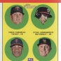 2012 Topps Heritage #135 Chris Parmelee RC/Steve Lombardozzi RC/Pedro Florimon RC/Jordan Pacheco RC