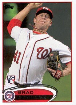 2012 Topps #275 Brad Peacock RC