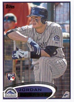 2012 Topps #219 Jordan Pacheco RC