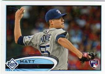 2012 Topps #129 Matt Moore RC