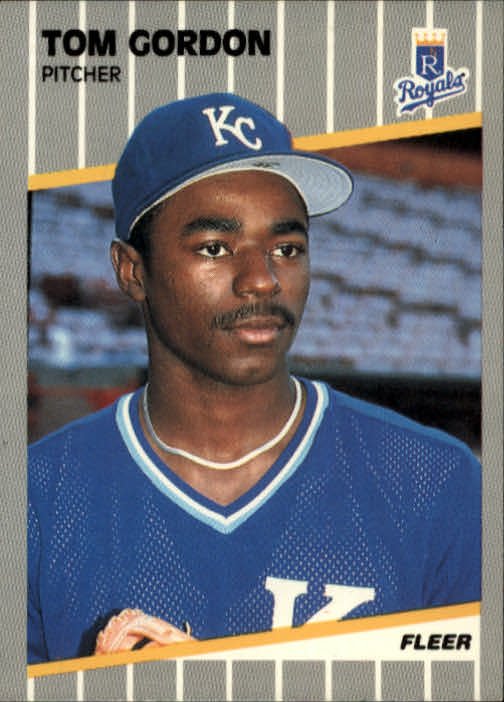 1989 Fleer 284 Tom Gordon RC UER