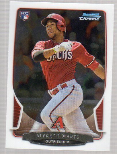 2013 Bowman Chrome 55 Alfredo Marte RC