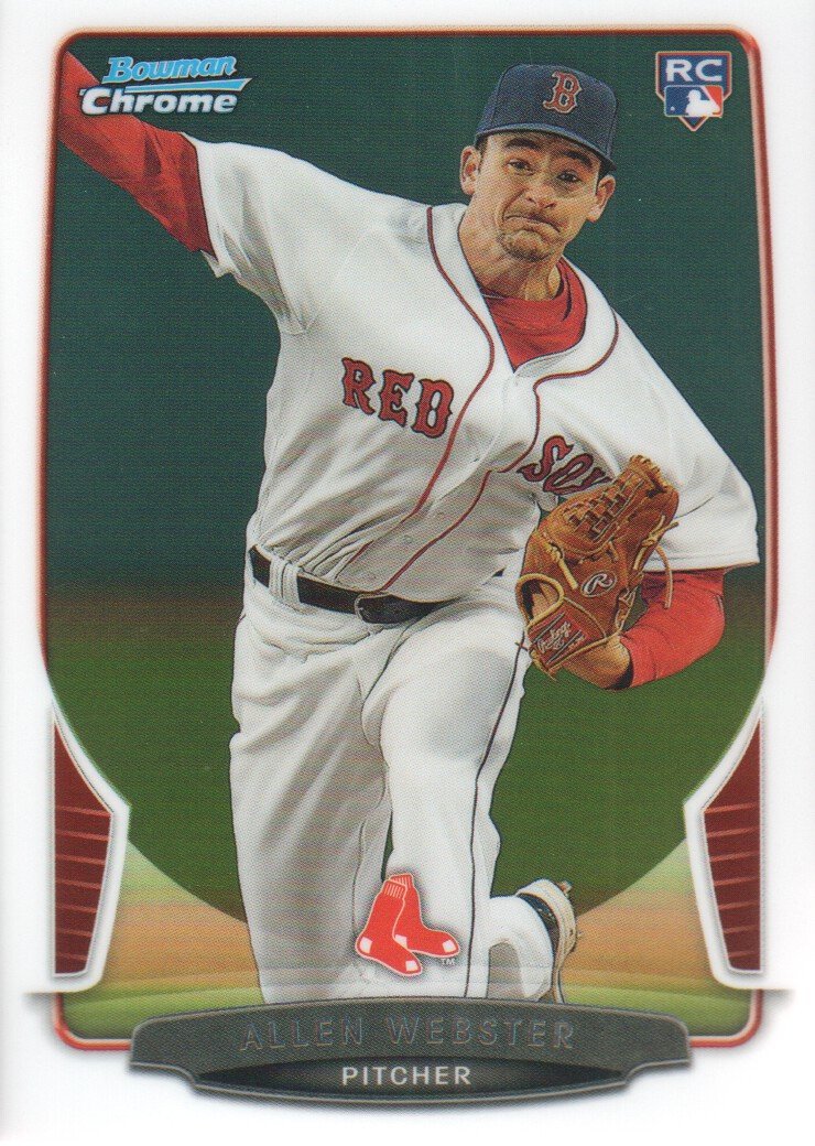 2013 Bowman Chrome 135 Allen Webster RC