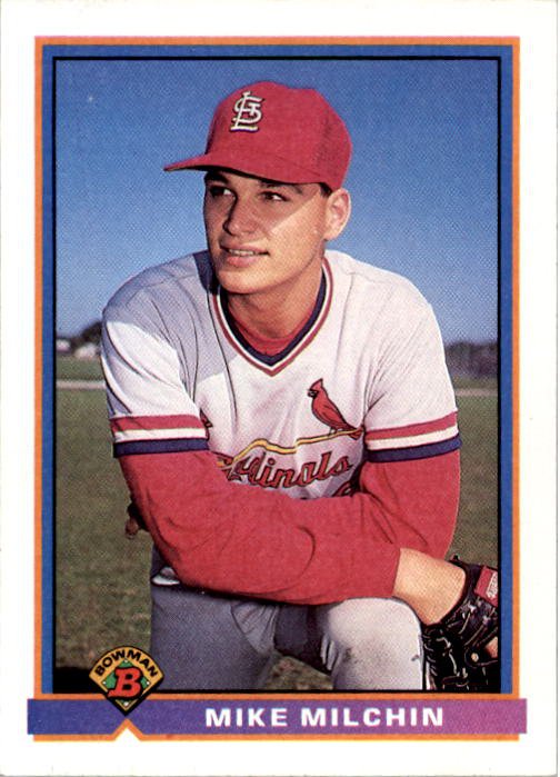 1991 Bowman 397 Mike Milchin RC