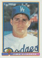 1991 Bowman 601 Jamie McAndrew RC