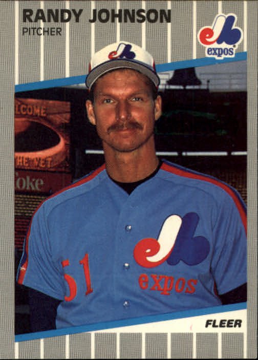 1989 Fleer 381 R.Johnson RC UER