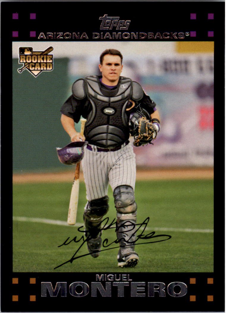 2007 Topps 273 Miguel Montero (RC)