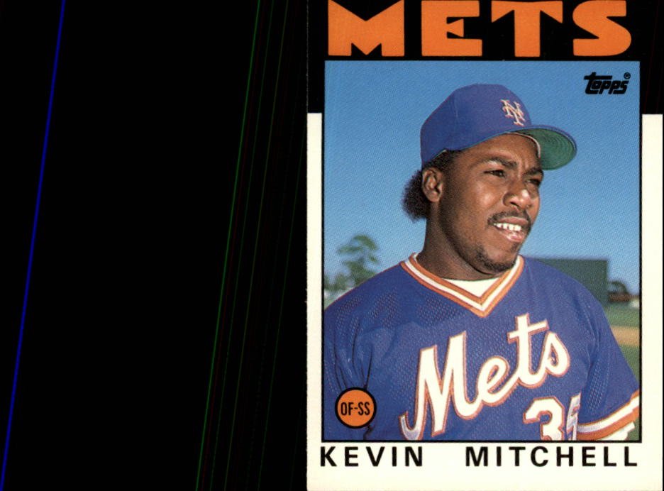 1986 Topps Traded 74T Kevin Mitchell XRC