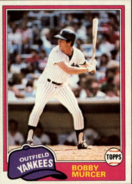 1981 Topps 602 Bobby Murcer