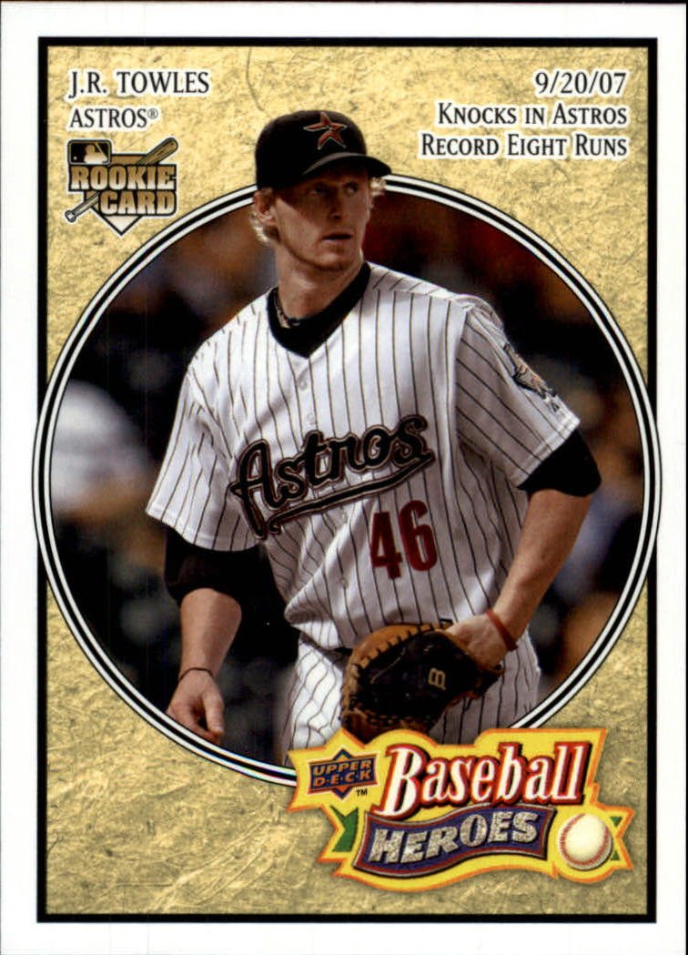 2008 Upper Deck Heroes 73 J.R. Towles RC