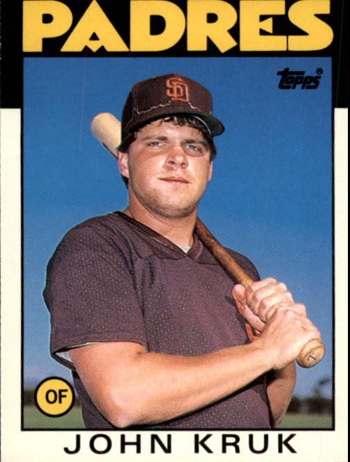 1986 Topps Traded 56T John Kruk XRC